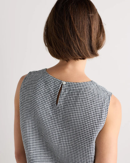 100% European Linen Tank - US 4157