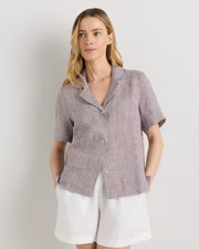 Taupe Brown Gingham