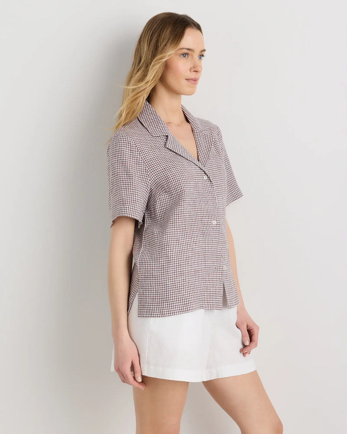 100% European Linen Short Sleeve Shirt - US 2011