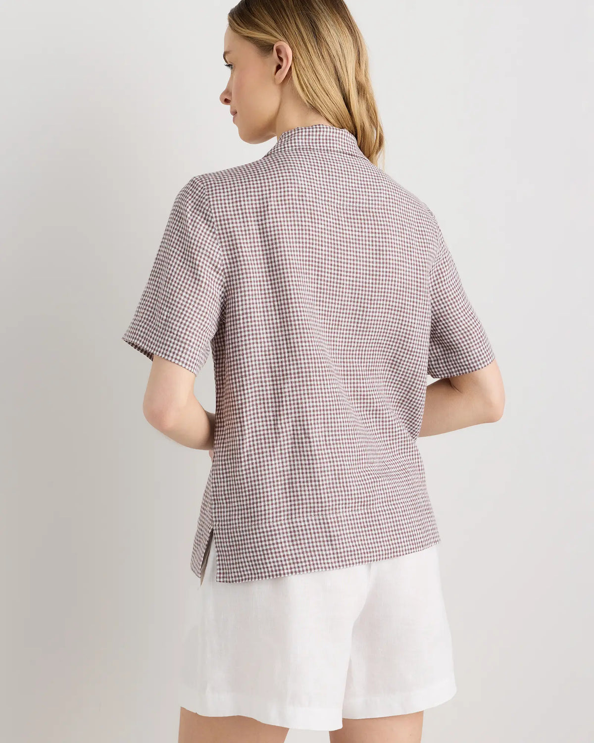100% European Linen Short Sleeve Shirt - US 2011