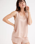 100% Washable Silk Pajama Tank - US 0513