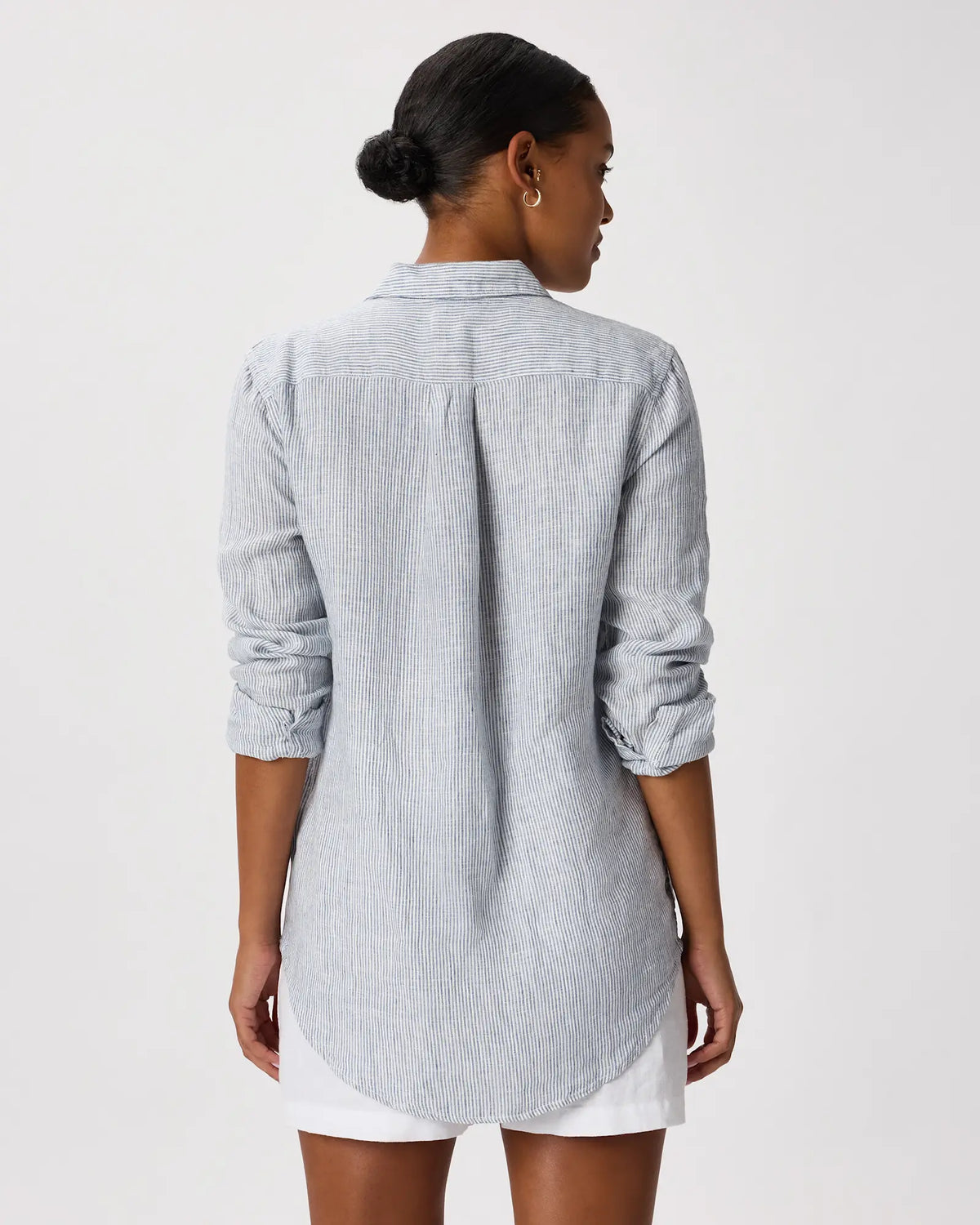 100% European Linen Long Sleeve Shirt - US 4322