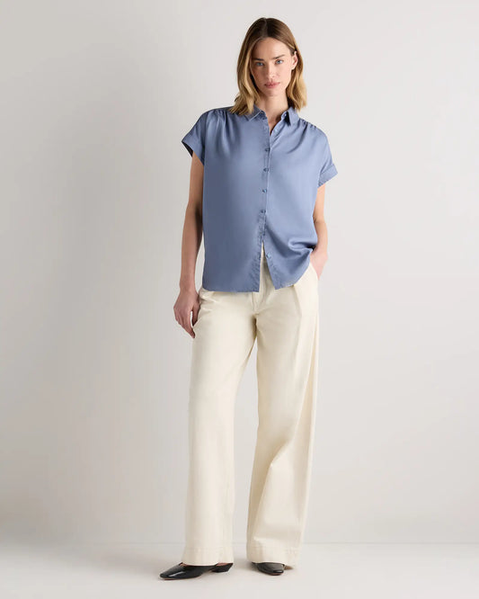 Vintage Wash Tencel Camp Shirt - US 6766