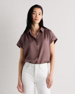 Vintage Wash Tencel Camp Shirt - US 6023