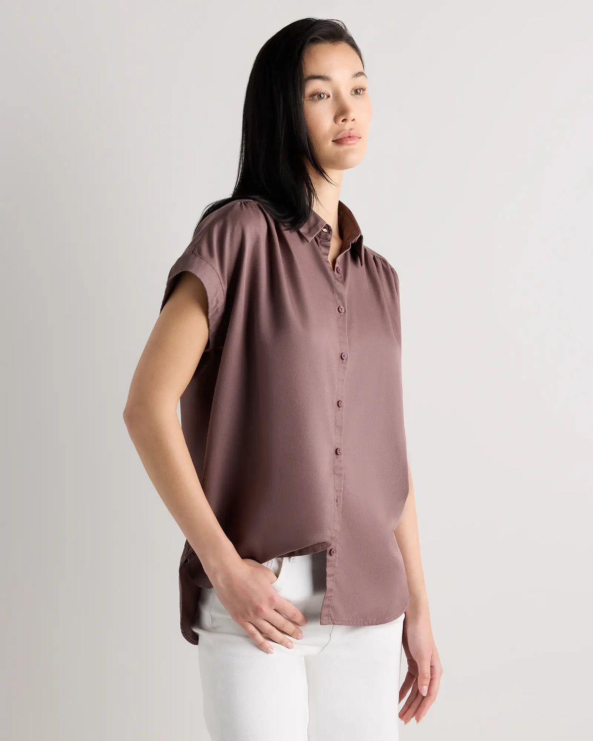 Vintage Wash Tencel Camp Shirt - US 6023