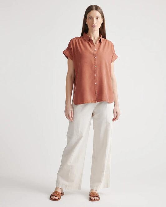 Vintage Wash Tencel Camp Shirt - US 3738