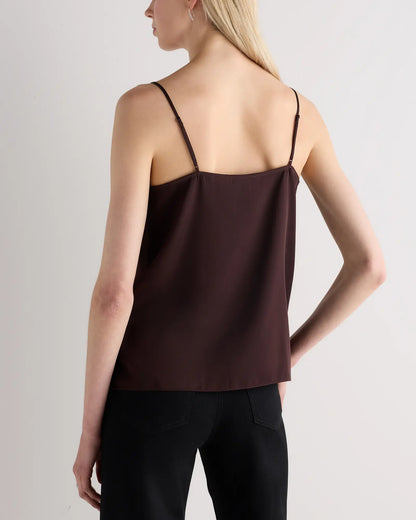 Washable Stretch Silk V-Neck Cami - US 9870