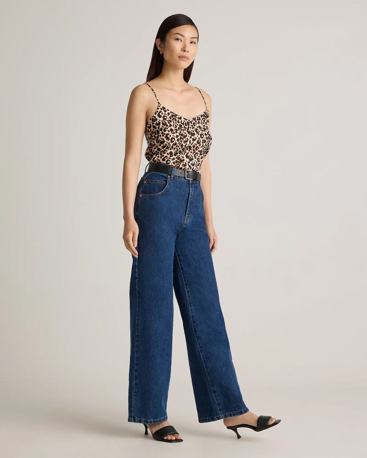 Washable Stretch Silk V-Neck Cami - US 5684