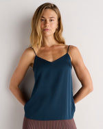 Washable Stretch Silk V-Neck Cami - US 9264