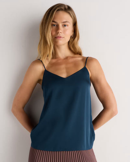 Washable Stretch Silk V-Neck Cami - US 9264