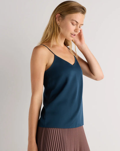 Washable Stretch Silk V-Neck Cami - US 9264