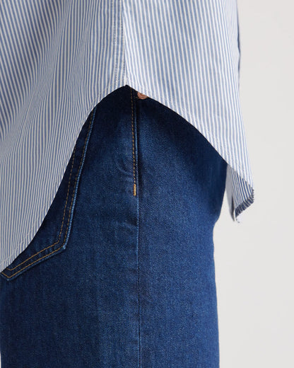 100% Organic Cotton Poplin Long Sleeve Shirt - US 4351