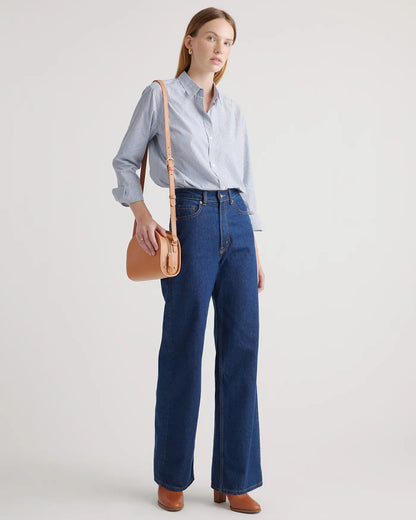 100% Organic Cotton Poplin Long Sleeve Shirt - US 4351