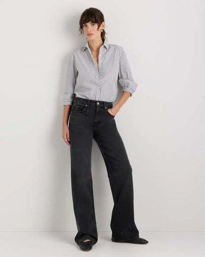 100% Organic Cotton Poplin Long Sleeve Shirt - US 0229