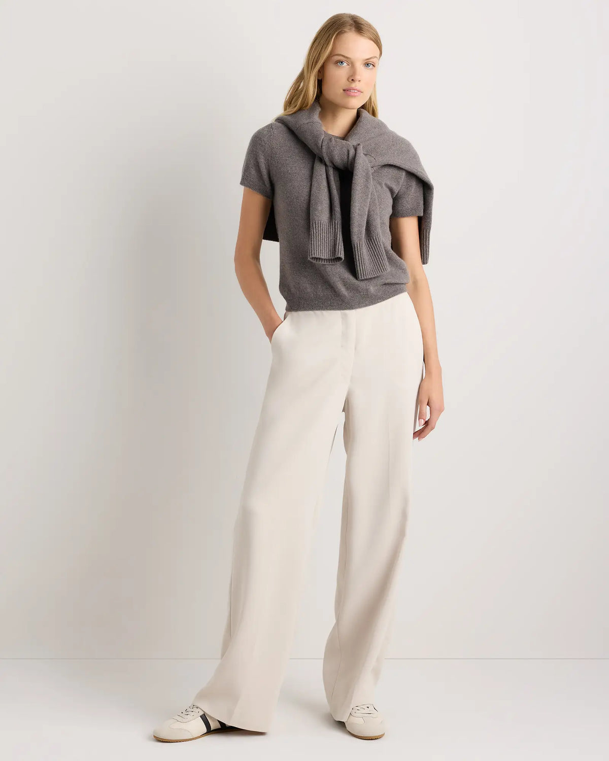 Mongolian Cashmere Tee - US 0889