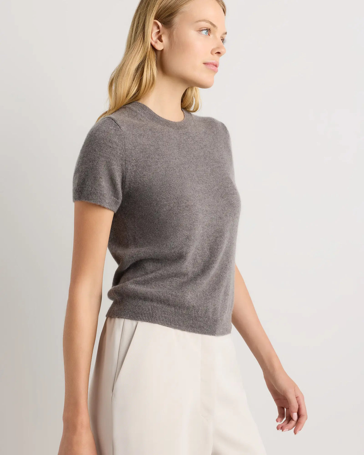 Mongolian Cashmere Tee - US 0889