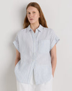 100% European Linen Camp Shirt - US 7172