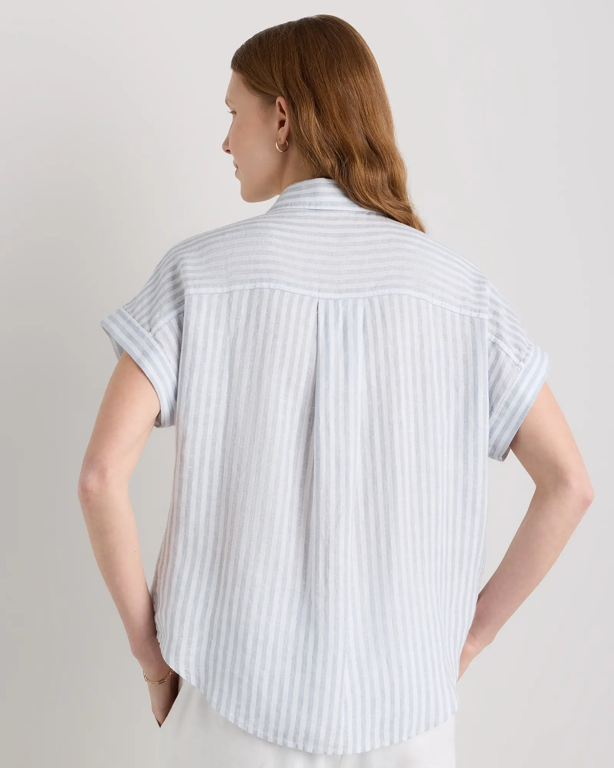 100% European Linen Camp Shirt - US 7172