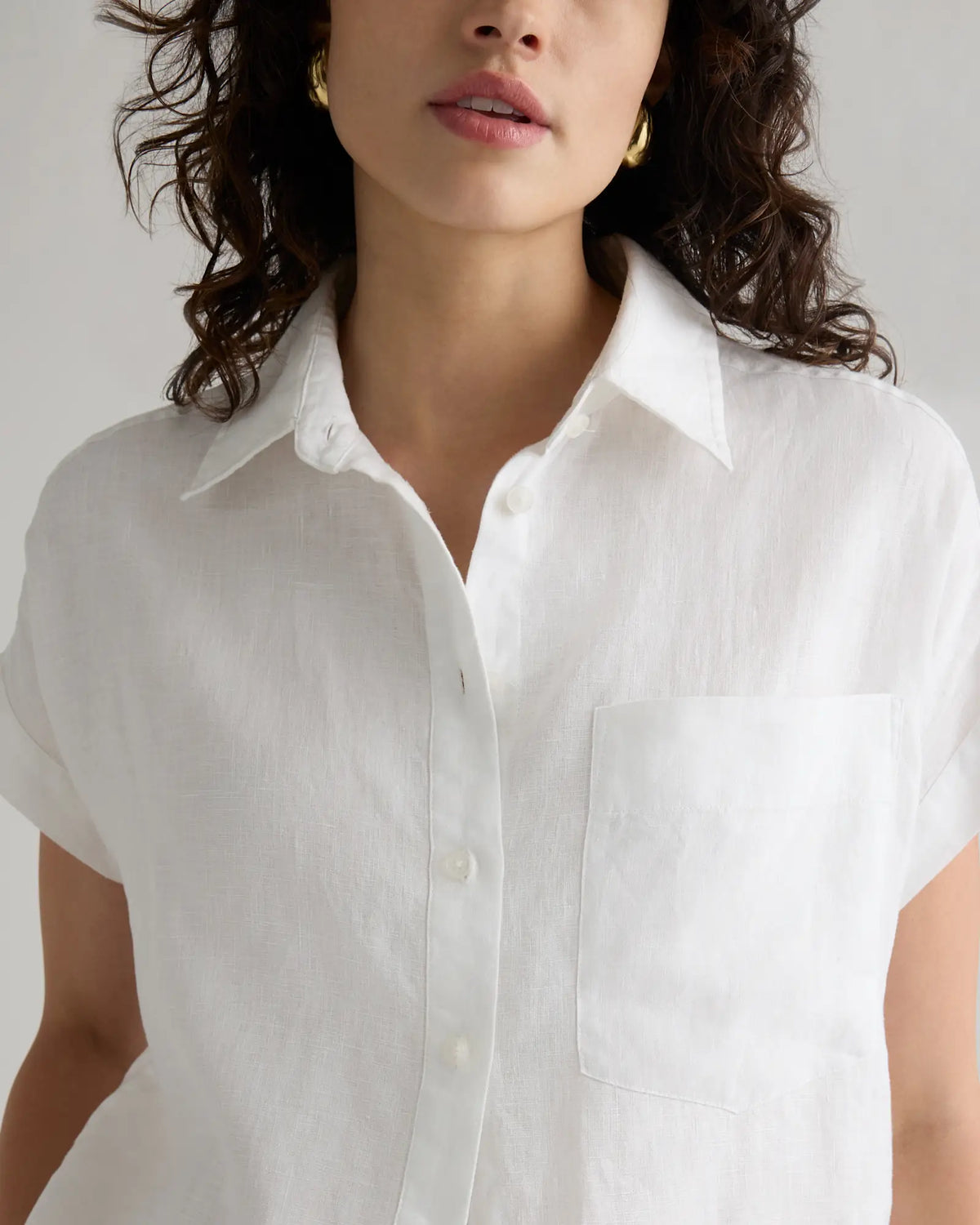 100% European Linen Camp Shirt - US 2199