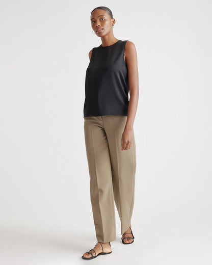 Washable Stretch Silk Shell Tank - US 1084