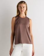 Washable Stretch Silk Shell Tank - US 9311