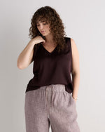 Washable Stretch Silk Tank - US 7308