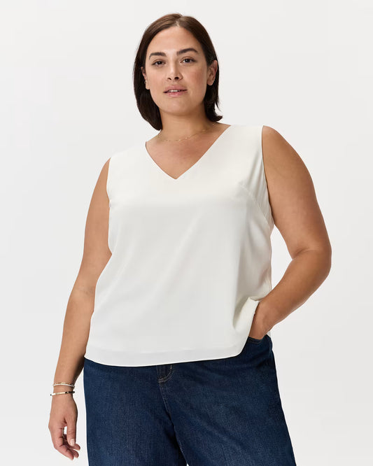 Washable Stretch Silk Tank - US 1430