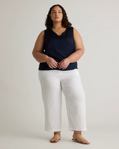 Washable Stretch Silk Tank - US 5960