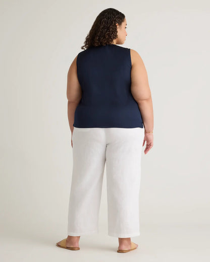 Washable Stretch Silk Tank - US 5960