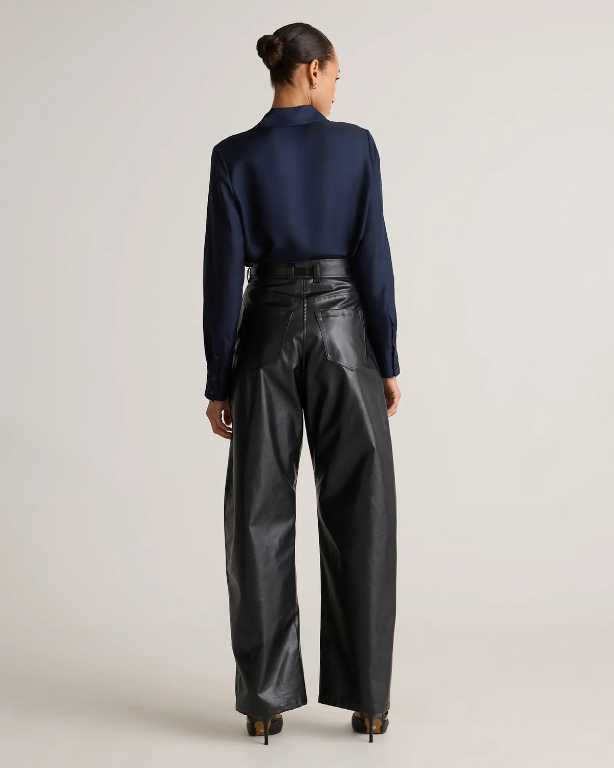 100% Silk Twill Blouse - US 0409
