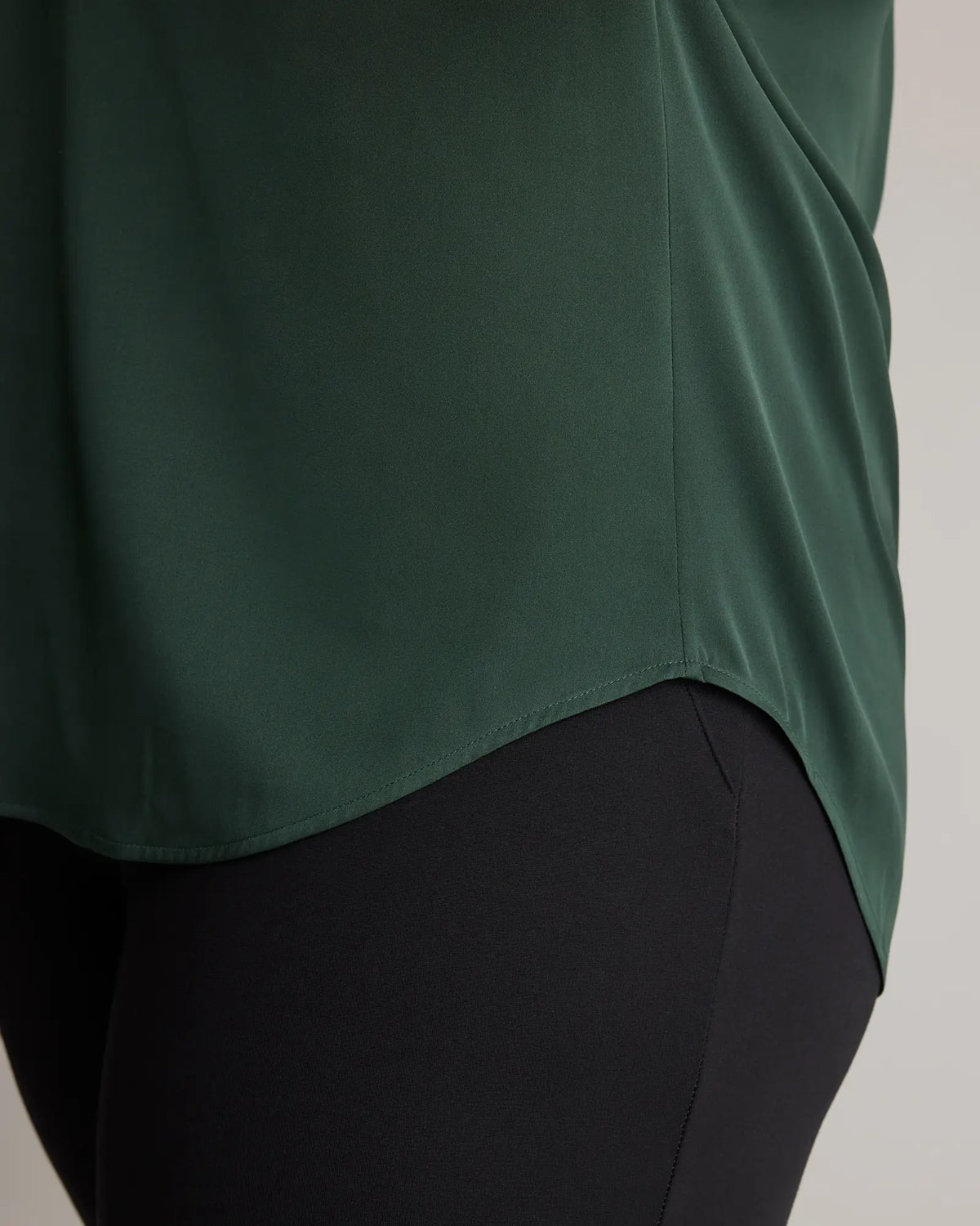 Washable Stretch Silk Dolman Sleeve Blouse - US 8479