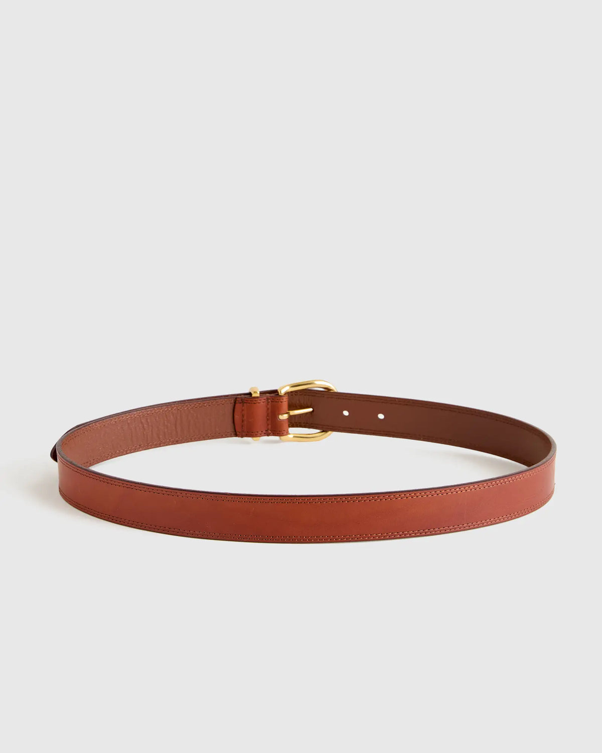 Allegra European Leather Belt - US 6188