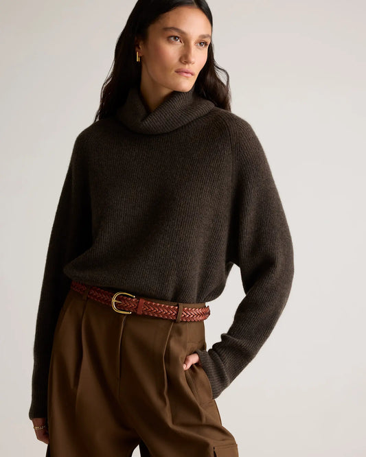 Josie European Leather Braided Belt - US 9069