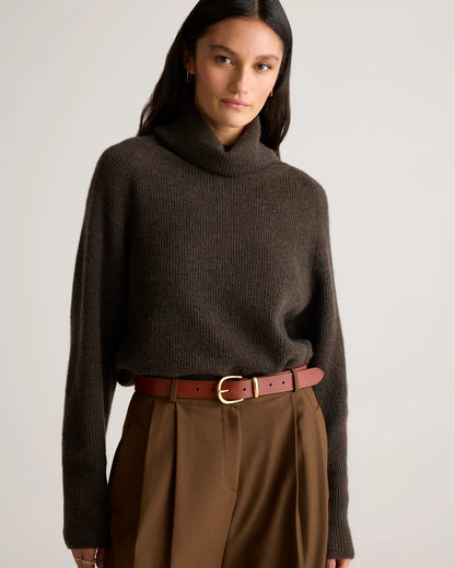 Allegra European Leather Belt - US 6188