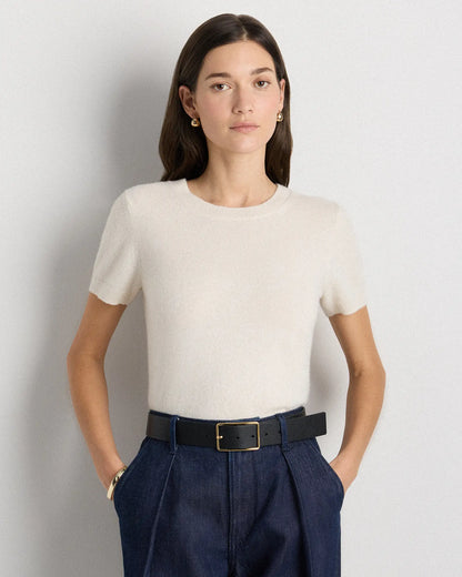 Siena Rectangle European Leather Belt - US 4820