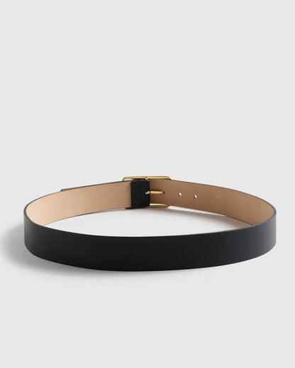 Siena Rectangle European Leather Belt - US 4820
