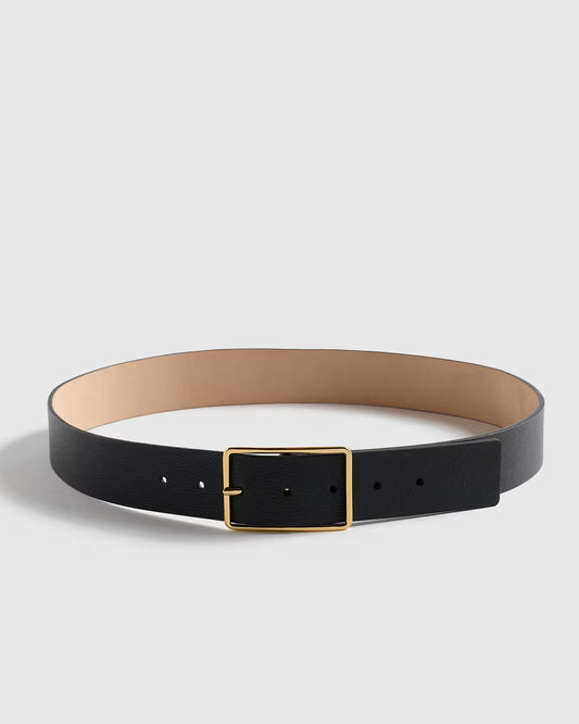 Siena Rectangle European Leather Belt - US 4820