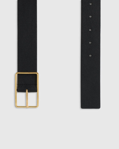 Siena Rectangle European Leather Belt - US 4820