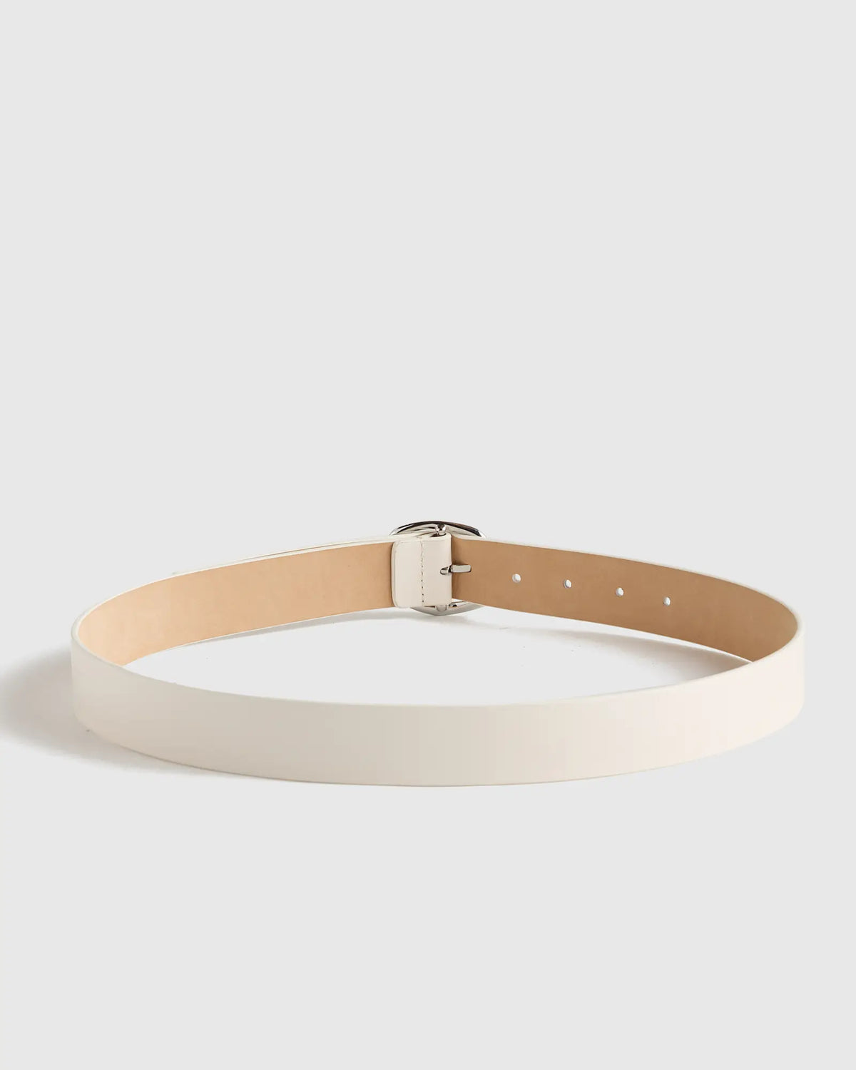 Zoe Sculptural European Leather Belt - US 6724
