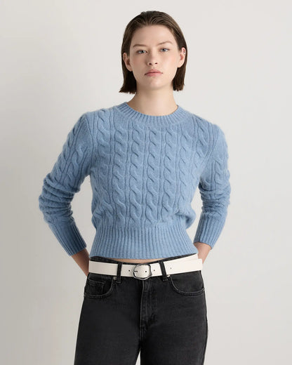 Zoe Sculptural European Leather Belt - US 6724
