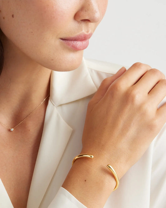 Open Contour Cuff Bracelet - US 7776
