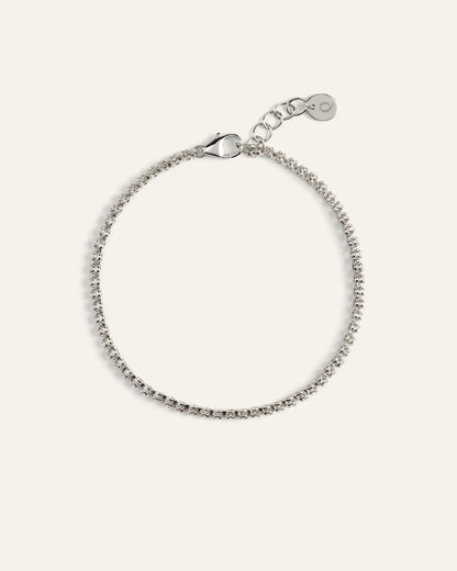 14K Gold Diamond Petite Tennis Bracelet - 1ctw - US 1947