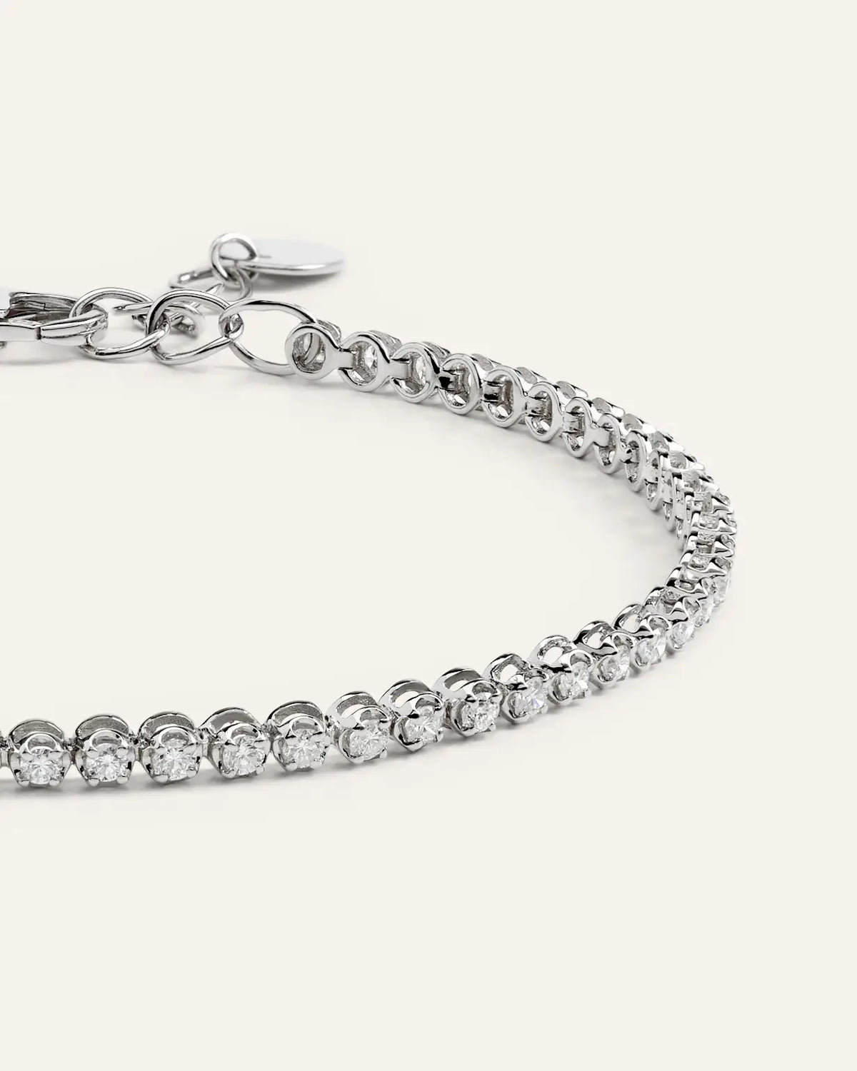 14K Gold Diamond Petite Tennis Bracelet - 1ctw - US 1947