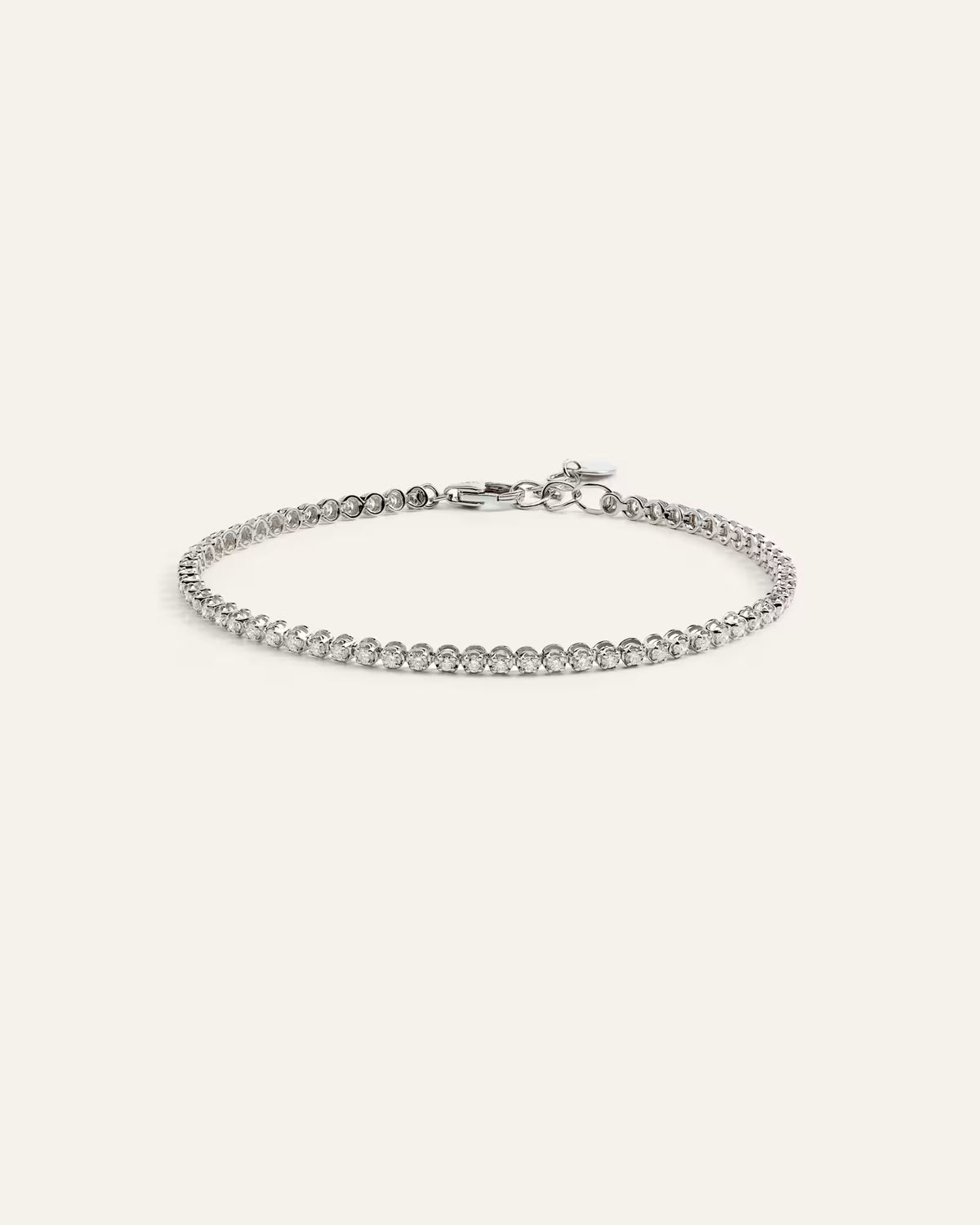 14K Gold Diamond Petite Tennis Bracelet - 1ctw - US 1947