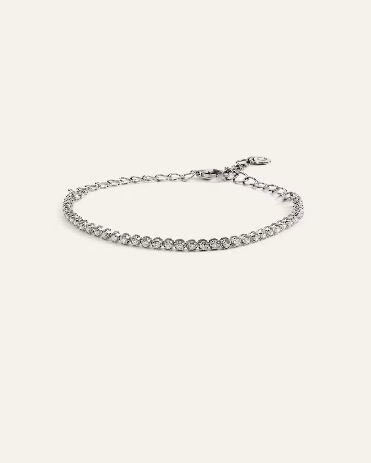 14K Gold Diamond Petite Tennis Bracelet - 0.50ctw - US 7083