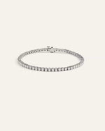 14K Gold Lab Grown Diamond Tennis Bracelet - 4ctw - US 0701