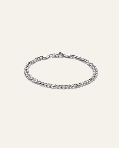 Cuban Curb Chain Bracelet - US 8557