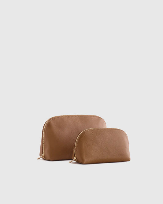 Italian Leather Pouch Travel Set - US 2290