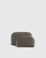 Italian Leather Pouch Travel Set - US 6706
