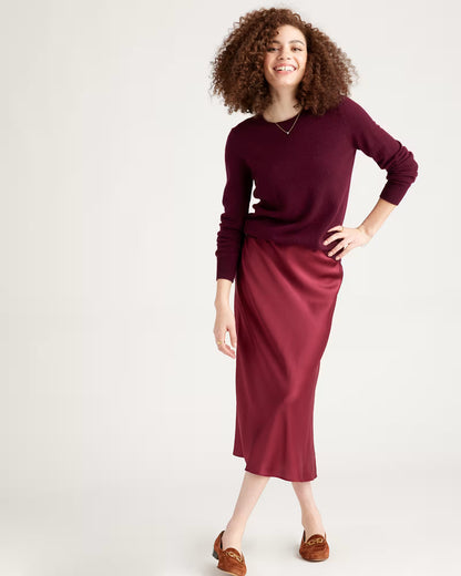 100% Washable Silk Skirt - US 4665